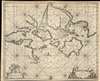 1675 Dapper Map of Xiamen (Amoy) and Southeastern China