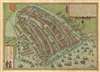 1572 Braun and Hogenberg View / Map of Amsterdam