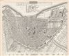 1835 S.D.U.K Map of Amsterdam, Netherlands