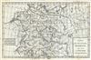 1782 Delisle de Sales Map of Ancient Germany