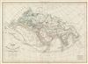 1850 Delamarche Map of the Ancient World: Europe, Africa, Asia