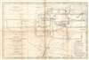 1930 Parmentier Plan or Map of Angkor, Cambodia