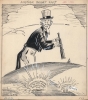 1958 George White Political Cartoon of Florida and Uncle Sam