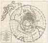 1763 Buache Map of the Antarctic Continent or South Pole