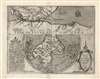 1600 Matthias Quad Map of the Straits of Magellan and Terre Australis