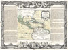 1788 Brion de la Tour Map of Mexico, Central America and the West Indies ( Antilles )