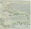 Carte des Isles Antilles et du Golfe du Méxique; avec la Majeure partie de la Nouvelle Espagne. - Alternate View 3 Thumbnail