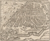 1574 Woodcut view of Antwerp, after Hoefnagel