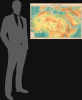 1962 Hakim / Dar al-Qalam Arabic Wall Map of the Arab World