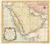 1740 Bellin Map of the Arabian Peninsula