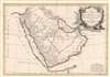1771 Bonne Map of Arabia