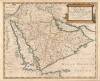 1654 Nicolas Sanson Map of Arabia