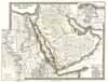 1865 Spruner Map of Arabia and Egypt in Antiquity