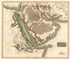 1814 Thomson Map of Arabia, Egypt, and Abysinnia