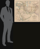1850 Chesney Map of Persia and Arabia