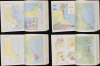 1972 al-Sabbagh Arabic World Atlas, w/ Focus on United Arab Emirates
