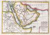 1780 Raynal and Bonne Map of Arabia and Abyssinia