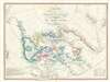 1852 Smith Map of the Arctic showing explorations of Ross, Parry, and Franklin