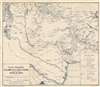 1876 Melcher Map of the Pampas, Argentina's 'Conquest of the Desert'