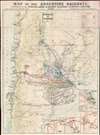 1925 Waterlow Buenos Aires Pacific Railways Railroad Map of Argentina