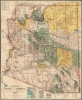 1912 Berthrong Map of Arizona