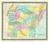 1835 Burr Map of Arkansas