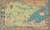 1929 Anderson and Arnquist Pictorial Map of Arrowhead Region, Minnesota