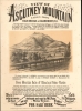 1868 Paine Broadside View of Ascutney Mountain, Vermont