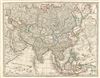 1800 Delisle and Buache Map of Asia (Sea of Korea)