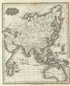 1828 Malte-Brun Map of Asia