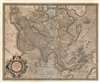 1628 Mercator / Hondius Map of Asia