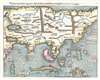1550 Munster Map of Asia