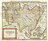 1588 Petri and Munster Map of Asia