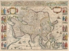 1659 Nicolas Picart and Jodocus Hondius Carte á Figures of Asia