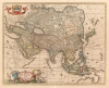 1657 Visscher Map of Asia and the East Indies