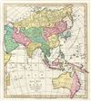 1793 Wilkinson Map of Asia and Australia