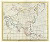 1823 Manuscript Map of Asia