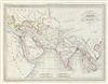 1843 Malte-Brun Map of Ancient Asia