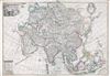 1725 Senex Elephant Folio Map of Asia (Sea of Korea and Eastern Sea)