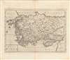 1703 Christoph Cellarius Map of Asia Minor