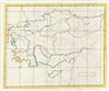 1823 Manuscript Map of Turkey or Asia Minor in Antiquity