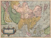 1570 Ortelius Map of Asia (first edition)