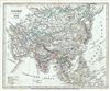 1852 Meyer Map of Asia