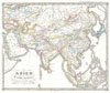 1855 Spruner Map of  Asia in the 11th and 12th Centuries ( Seljuk Empire, Song China )