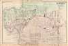 1873 Beers Map of Astoria, Queens, New York City