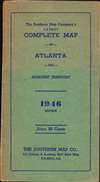 The Southern Map Company's Map of the City of Atlanta and Adjacent Territory Showing System of House Numbering. - Alternate View 2 Thumbnail