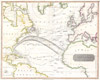 1814 Thomson Map of the Atlantic Ocean