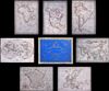 1848 Bocage Jigsaw Puzzle Atlas of the World