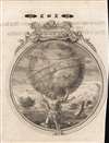 1749 Oppelt Engraving of Atlas Holding up the Heavens