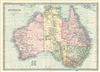 1890 Bartholomew Map of Australia